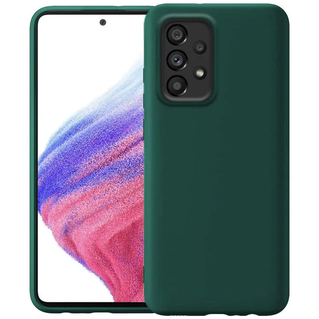 Etui Silikon Candy Kolor - Samsung Galaxy A53 4G / A53 5G - Zielony Las