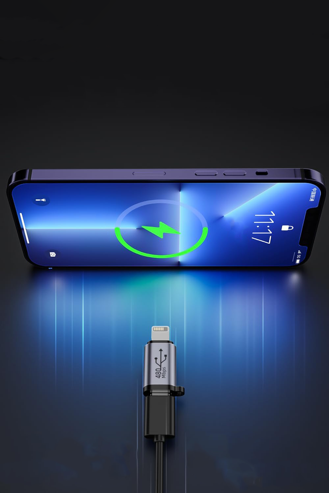 Adapter Kabla Phoneo® USB-C do Lightning - 480Mbps 18W V6