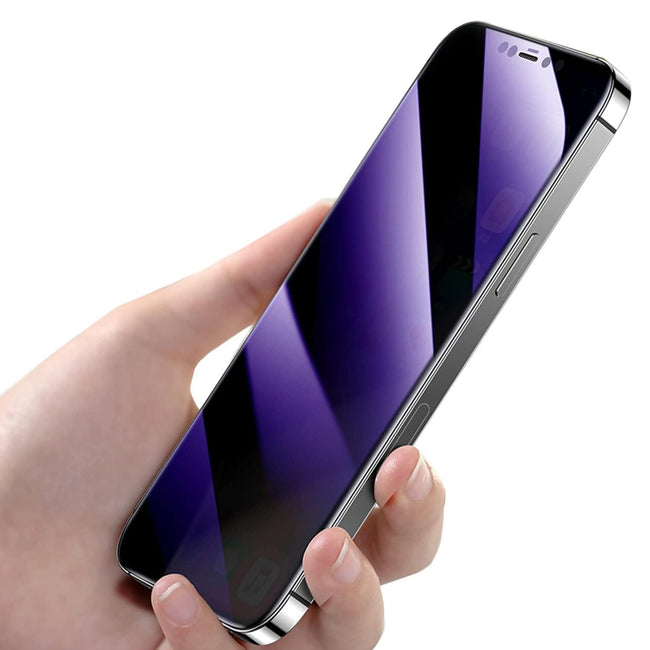 Szkło Prywatyzujące (Anti Spy) z Filtrem Światła Niebieskiego (Anti Blue) do iPhone 13