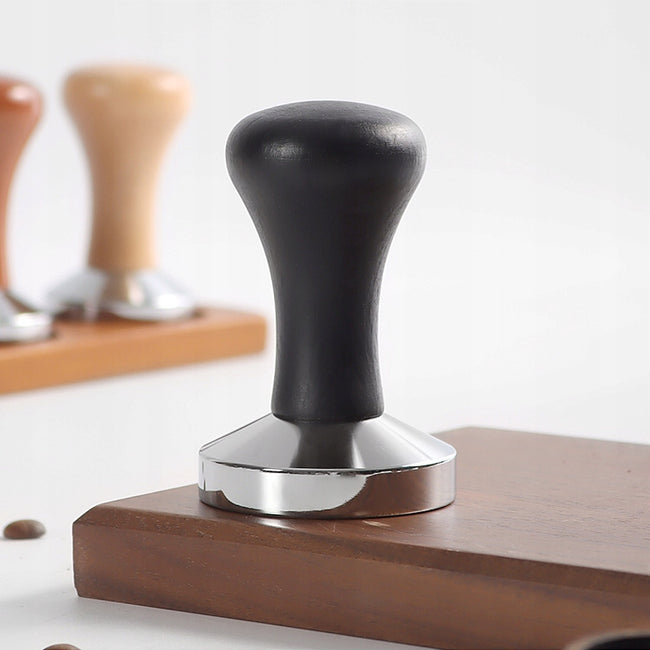 Tamper / Ubijak do Kawy w Kolbie - 51mm - Czarny