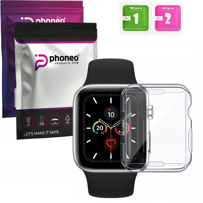Etui Silikonowe Crystal Case Phoneo® do Apple Watch - 40 mm