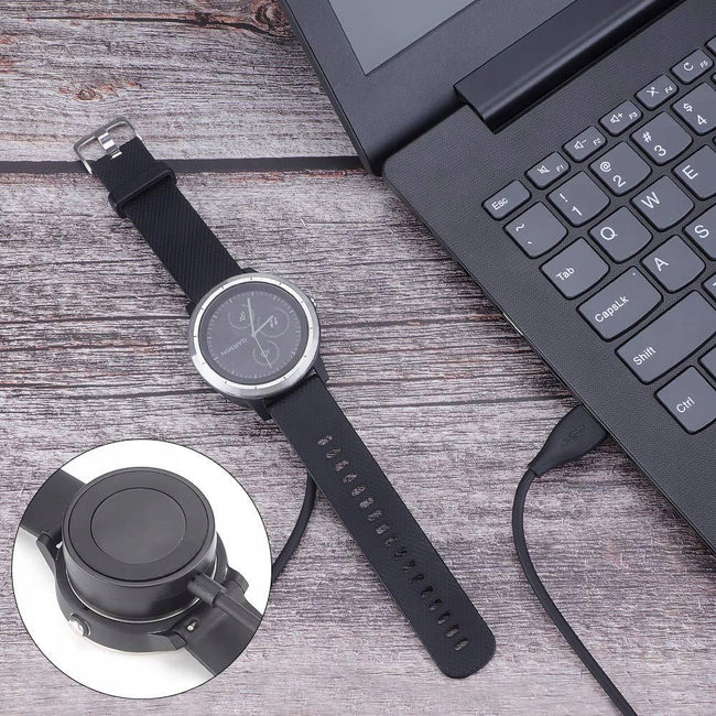 Ładowarka z Podstawką do Garmin Fenix 5, 6, 7, 7X - USB-A