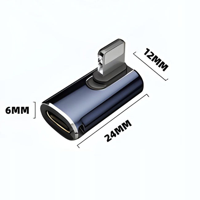 Adapter Phoneo® Kątowy z USB-C do Lightning 27W PD4
