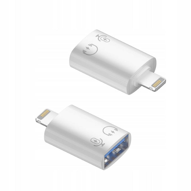 Adapter, Konwerter Phoneo® USB-A do Lightning - Biały