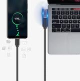 Adapter Phoneo, Przejściówka USB-C do USB-C Kątowy 90° - 40Gb/s V2