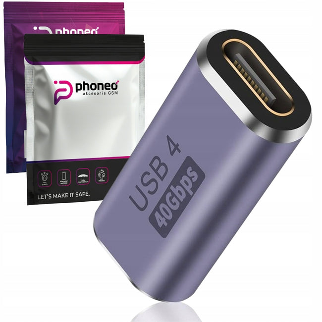 Adapter Phoneo® USB-C do USB-C - 40Gbps V5