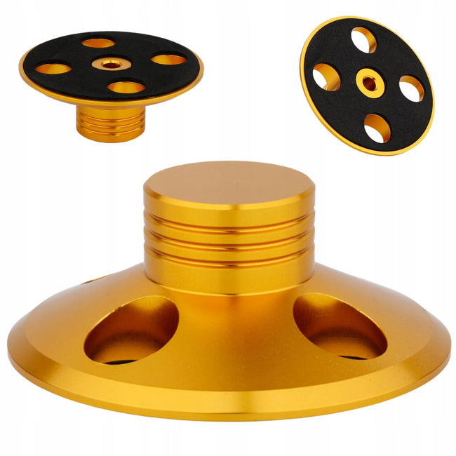 Stabilizator Płyty Winylowej / Docisk Gramofonowy - Złoty