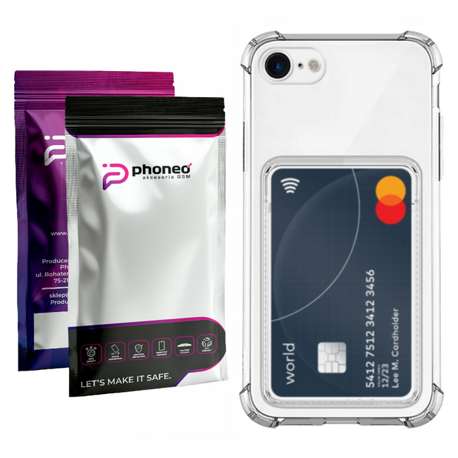 Etui Phoneo Kieszeń na Kartę - iPhone 7 / 8
