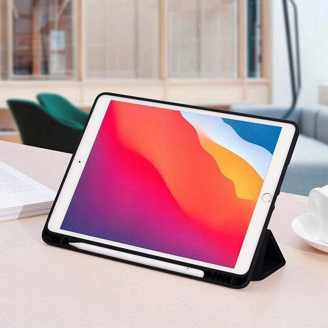 Etui z Miejscem na Rysik - Apple iPad Pro 2018-2022 12.9" - Czarne