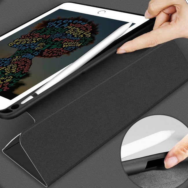 Etui z Miejscem na Rysik - Apple iPad Pro 2018-2022 12.9" - Czarne