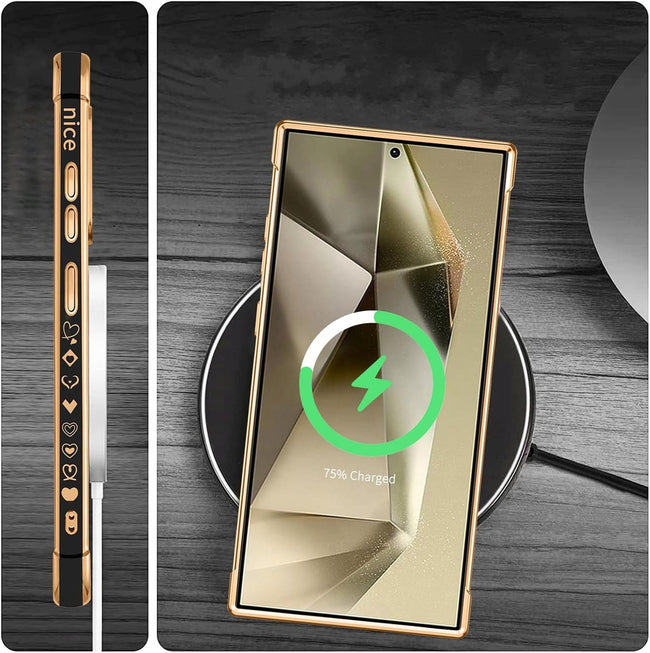 Etui Phoneo Serce Pancerne do Magsafe - Samsung Galaxy S23 Ultra - Czarne