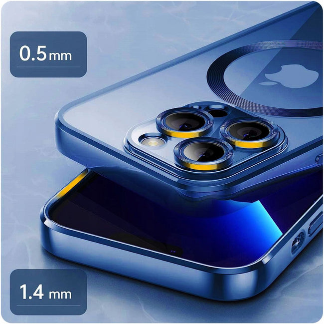 Etui Silikonowe do Magsafe - Niebieskie - iPhone 15