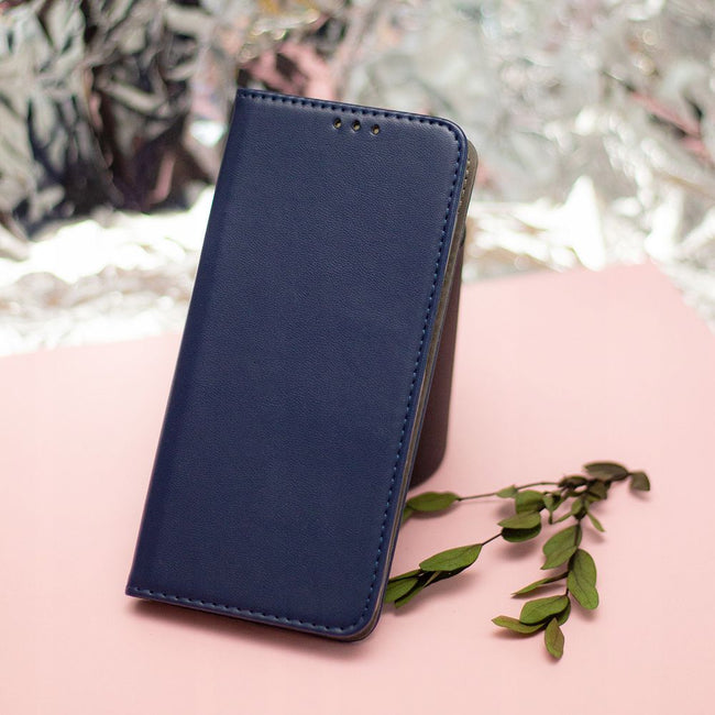 Etui Magnetyczne Z Klapką Do Xiaomi Redmi Note 12 4G - Granatowe