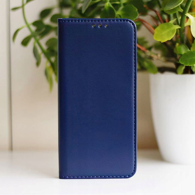 Etui Magnetyczne Z Klapką Do Xiaomi Redmi Note 12 4G - Granatowe