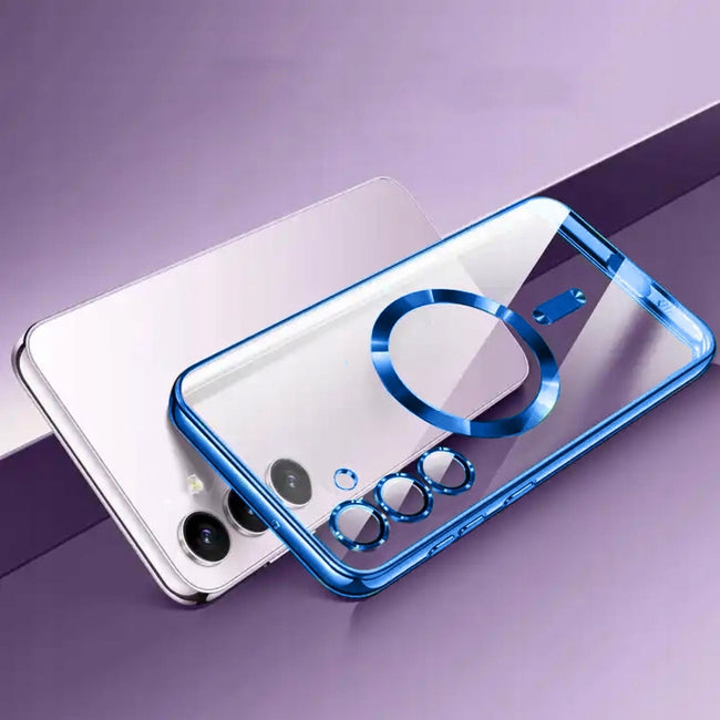 Etui Phoneo Cam Case do MagSafe - Samsung Galaxy S25 - Niebieskie