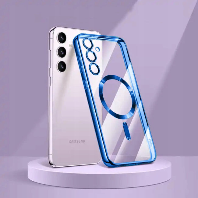 Etui Phoneo Cam Case do MagSafe - Samsung Galaxy S25 - Niebieskie