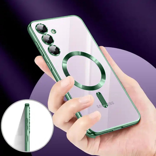 Etui Phoneo Cam Case do MagSafe - Samsung Galaxy S25 - Zielone