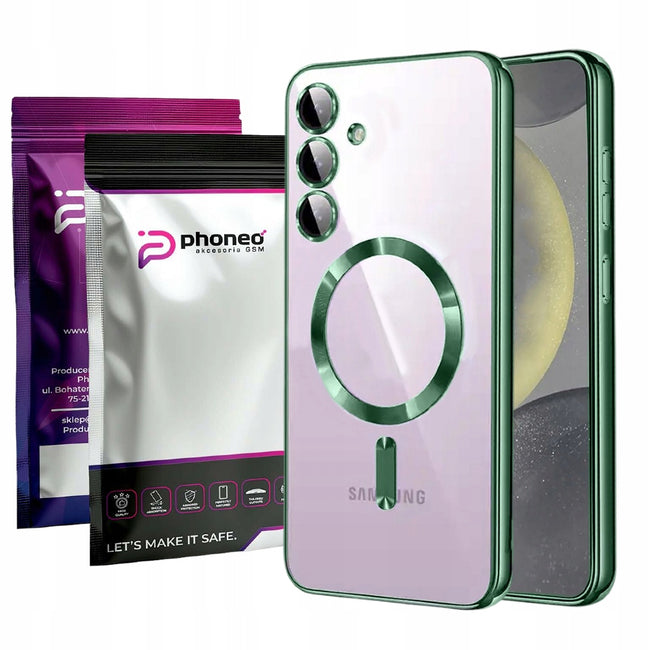 Etui Phoneo Cam Case do MagSafe - Samsung Galaxy S25 - Zielone