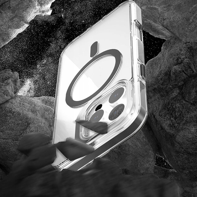 Etui Phoneo Clear Extra v2 - Apple iPhone 13 - Czarne