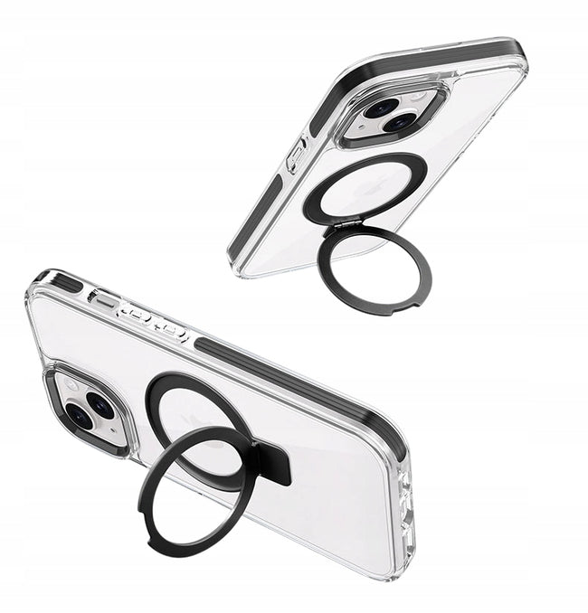 Etui Phoneo Clear Extra v2 - Apple iPhone 13 - Czarne