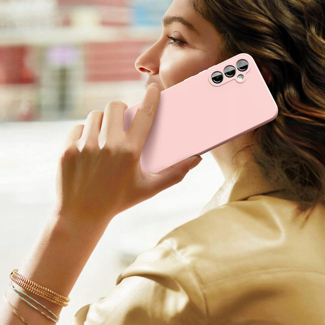 Etui Phoneo Liquid Case - Samsung Galaxy S25 - Różowe