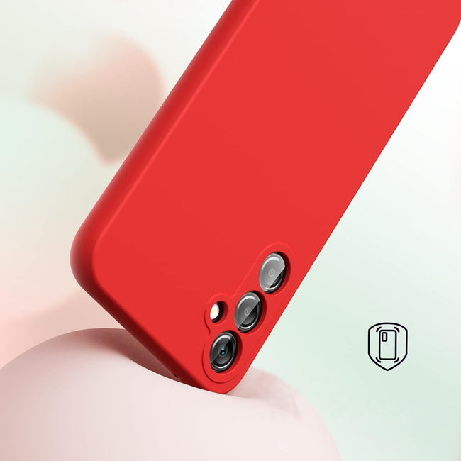 Etui Phoneo Liquid Case - Samsung Galaxy S25 - Czerwone