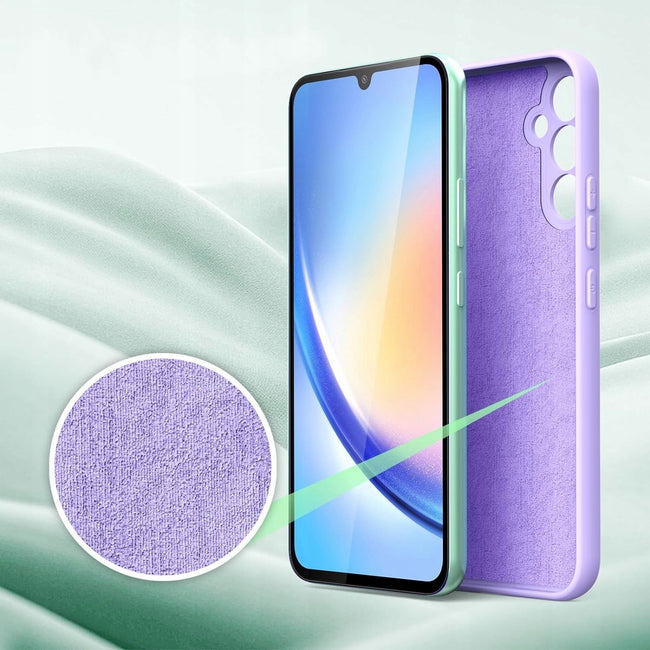 Etui Phoneo Liquid Case - Samsung Galaxy S25 - Lawendowe
