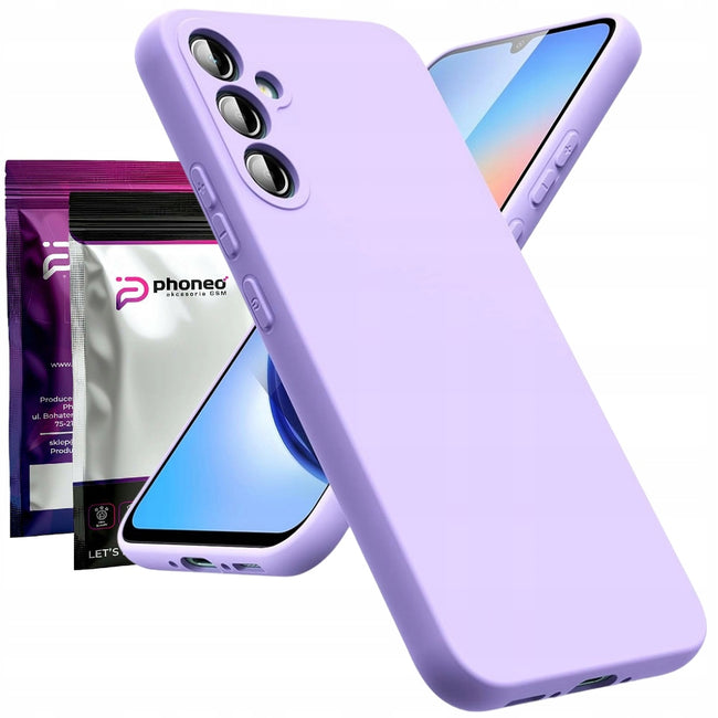 Etui Phoneo Liquid Case - Samsung Galaxy S25 - Lawendowe