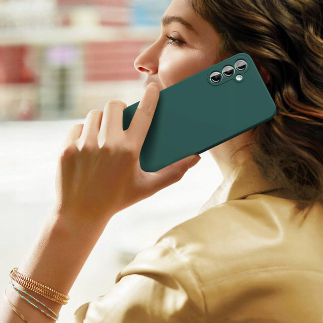 Etui Phoneo Liquid Case - Samsung Galaxy S25 - Zielone