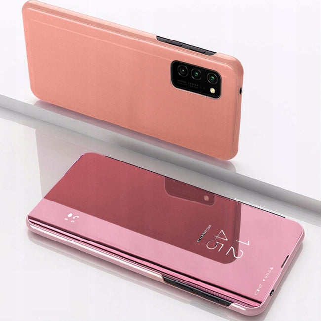 Etui Clear View do Samsung Galaxy A56 - Różowe