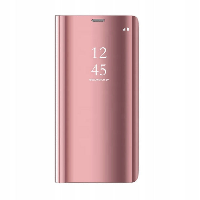 Etui Clear View do Samsung Galaxy A56 - Różowe