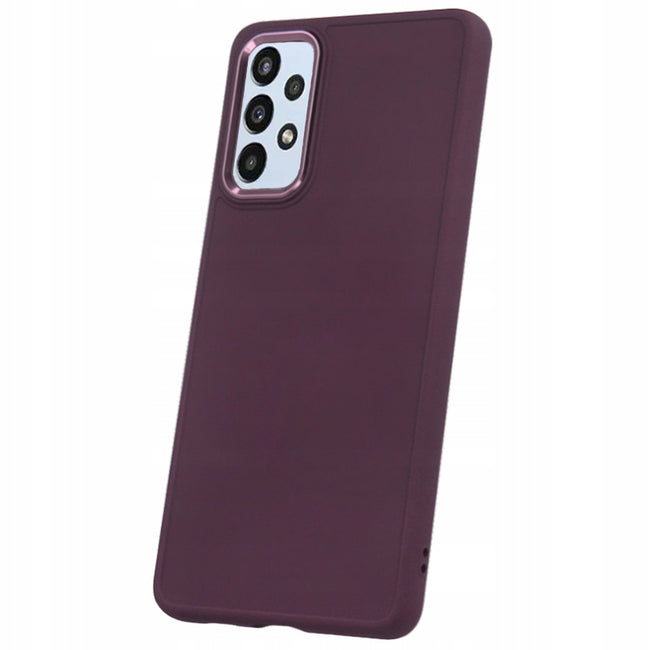 Etui Satin Case - Samsung Galaxy S23 FE - Burgundowe