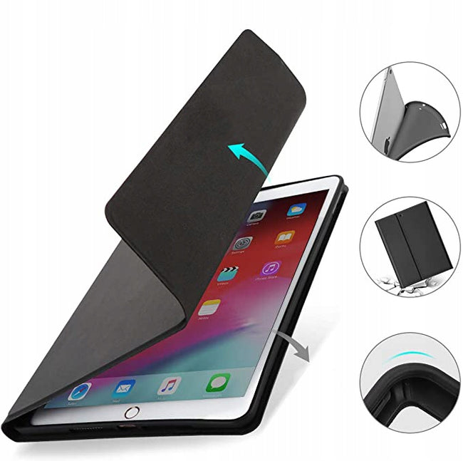 Etui z Klawiaturą Bluetooth - Apple iPad Air 13'' 2024 - Czarne