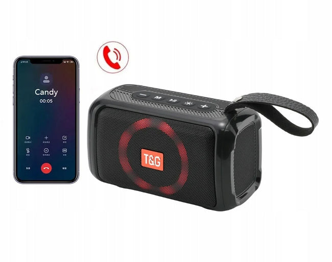Głośnik Bezprzewodowy Bluetooth T&G TG193 - Czarny