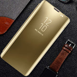 Etui Clear View - Samsung Galaxy S8 - Złoty