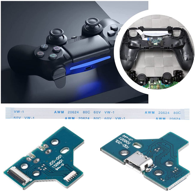 Taśma + Gniazdo Ładowania Usb do Pada Ps4