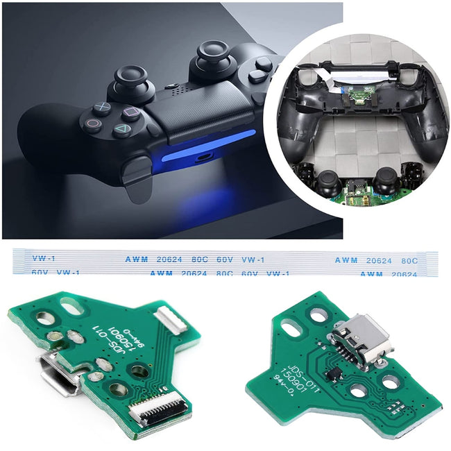 Taśma + Gniazdo Ładowania Usb do Pada Ps4