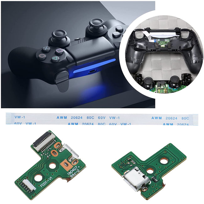 Taśma + Gniazdo Ładowania Usb do Pada Ps4