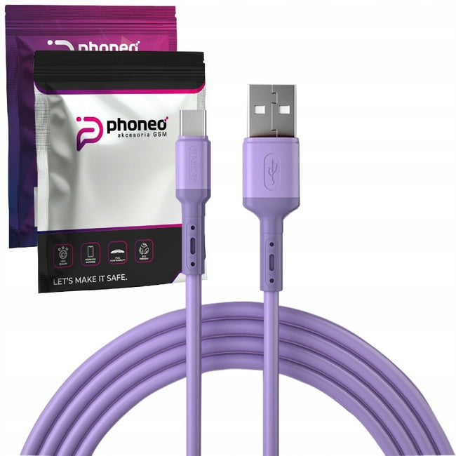 Kabel USB-C Phoneo® Kolorowy - 1 Metr