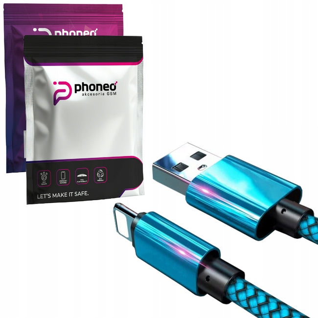 Kabel Pleciony do iPhone (Lightning) - 2 Metry