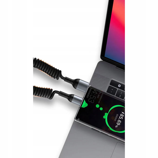 Kabel Phoneo® Sprężynka - USB-C do Lightning - 6A 150CM