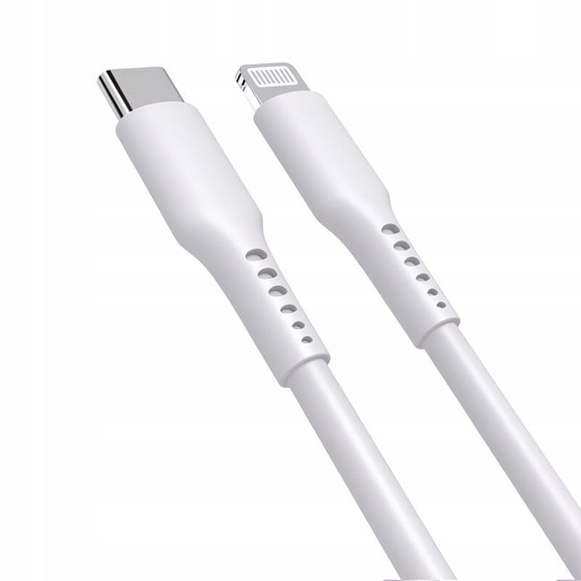 Kabel Phoneo® Premium MFi - USB-C do Lightning do iPhone iPad - 1m - Biały