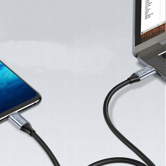 Kabel USB-C USB 3.2 Typ C - Typ C Prosty Fast Charge 10GBPS 4K 3m
