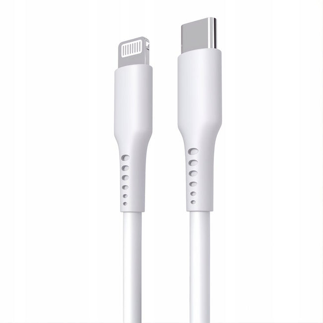 Kabel Phoneo® Premium MFi - USB-C do Lightning do iPhone iPad - 1m - Biały