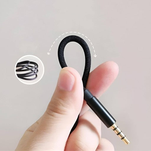 Kabel audio USB-C Mini Jack 3,5 mm 1 m Biały