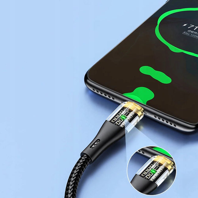 Kabel USB (A) do USB-C Phoneo® - Szybkie Ładowanie - 120W 1m