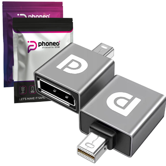 Adapter Przejściówka Phoneo Mini Displayport Do Displayport DP 8K 60HZ P2