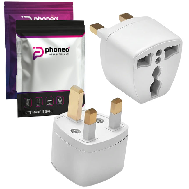 Adapter Wtyczka Phoneo EU (PL) na UK