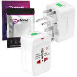 Adapter Sieciowy Wtyczka Phoneo - Przejściówka EU / UK / US / JP / AUS / NZ
