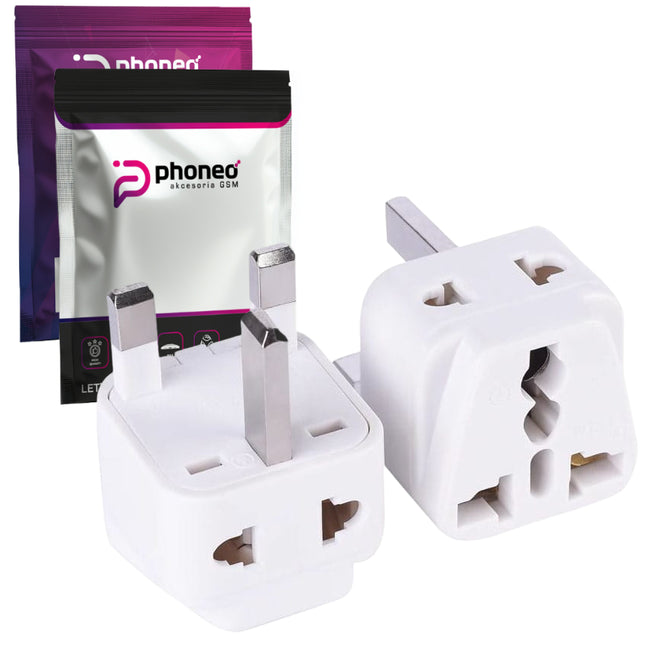 Adapter Podróżny Przejściówka Wtyczka EU PL US UK
